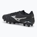 Мъжки футболни обувки Mizuno Morelia Neo IV β Elite FG black/galaxy silver 3