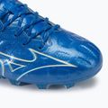 Мъжки футболни обувки Mizuno α Elite FG white/laser blue/gold 7