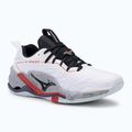 Мъжки обувки за хандбал Mizuno Wave Stealth Neo 2 white/salsa/black