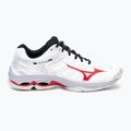 Мъжки обувки за волейбол Mizuno Wave Voltage 2 white/salsa/black 2