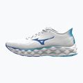 Дамски обувки за бягане Mizuno Wave Sky 8 white/laser blue/mugen blue 8