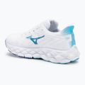 Дамски обувки за бягане Mizuno Wave Sky 8 white/laser blue/mugen blue 3