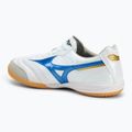 Мъжки футболни обувки Mizuno Morelia Sala Elite IN white/laser blue/gold 3