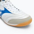 Мъжки футболни обувки Mizuno Morelia Sala Elite IN white/laser blue/gold 7