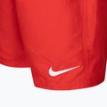 Детски къси панталони за плуване Nike Essential 4" Volley червени NESSB866-614 3