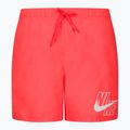 Мъжки къси панталони за плуване Nike Logo Solid 5" Volley orange NESSA566-631