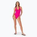 Дамски бански костюм от една част Nike Logo Tape Crossback pink NESSC262-672 2