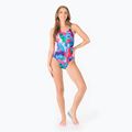 Дамски бански костюм от една част Nike Multiple Print Fastback лилав NESSC010-593 5