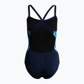 Дамски бански костюм от една част Nike Multiple Print Racerback Splice One тъмно синьо NESSC051-440 2