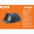 Vango Tahoe 400 тъмно синя палатка за къмпинг за 4 човека 13
