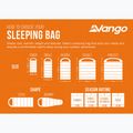 Детски спален чувал Vango Stellar Junior atlantic blue 11