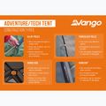 Vango Soul 300 тъмно синя палатка за трекинг за 3 лица 10