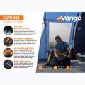 Палатка за къмпинг 4-местна Vango Capri 400 twilight blue 11