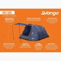 Палатка за къмпинг 5-местна Vango Iris 500 twilight blue 13