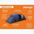 Палатка за къмпинг 6-местна Vango Sorento 600XL twilight blue 12