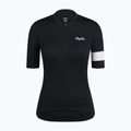 Дамска тениска за колоездене Rapha Core Lightweight Jersey black/white 5