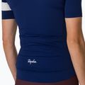 Дамска тениска за колоездене Rapha Core Lightweight Jersey navy/white 4