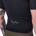 Мъжка тениска за колоездене Rapha Brevet Element Jersey black/dark grey 4