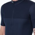 Мъжка тениска за колоездене Rapha Brevet Element Jersey dark navy/white 3