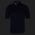 Мъжка тениска за колоездене Rapha Brevet Element Jersey dark navy/white 7