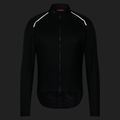 Мъжко яке за колоездене Rapha Brevet Element Wind Jacket black/grey 7