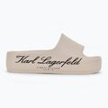 Дамски джапанки KARL LAGERFELD Kobo II Hotel Logo off white eco eva 8