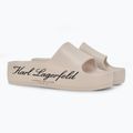 Дамски джапанки KARL LAGERFELD Kobo II Hotel Logo off white eco eva 9