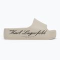 Дамски джапанки KARL LAGERFELD Kobo II Hotel Logo off white eco eva 2