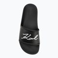 KARL LAGERFELD дамски джапанки Kondo 2.0 Signia black rubber 5