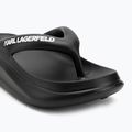 Дамски джапанки KARL LAGERFELD Skoona II Hotel Thong black rubber 7