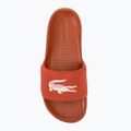 Мъжки чехли Lacoste 47CMA0013 dark orange/dark orange 5
