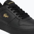 Дамски обувки Lacoste Court Ace Leather black/gold 6