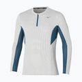 Мъжка тениска за бягане с дълъг ръкав Mizuno Dryaeroflow Half Zip nimbus cloud