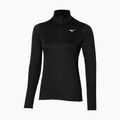 Дамски анцуг за бягане Mizuno Dryaeroflow LS Half Zip black