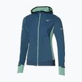 Дамско яке за бягане Mizuno Warmalite Hybrid Full Zip blue wing teal