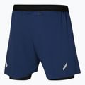 Мъжки шорти за бягане Mizuno Tech Light 5.5" 2IN1 estate blue 2