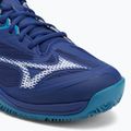 Мъжки обувки за тенис Mizuno Wave Exceed Light 2 CC bellwether blue/ white/ fjord blue 7