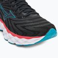 Мъжки обувки за бягане Mizuno Wave Sky 8 black/black/emamel blue 7