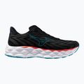 Мъжки обувки за бягане Mizuno Wave Sky 8 black/black/emamel blue 8