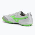 Mizuno Morelia Sala Pro TF мъжки футболни обувки бяло/неоново зелено/галактическо сребристо 3