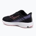 Детски обувки за бягане Mizuno Enerzy Rider Jr black/camelliarose/ paisleypurple 3