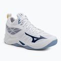 Волейболни обувки Mizuno Wave Dimension Mid бели/bellwether сини/belairblu