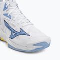 Волейболни обувки Mizuno Wave Momentum 3 Mid бели/bellwether сини/belair сини 7