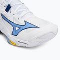 Обувки за волейбол Mizuno Wave Lightning Z8 Mid white/bellwether blue/bel air blue 7