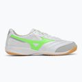 Мъжки футболни обувки Mizuno Morelia Sala Pro IN white/neon green/galaxy silver 2