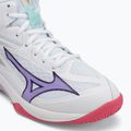 Дамски обувки за волейбол Mizuno Thunder Blade Z Mid white/violet indigo/camellaros 7