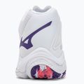 Дамски волейболни обувки Mizuno Wave Lightning Z8 Mid бели/лилаво индиго/camelliaros 6