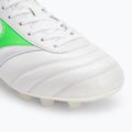 Мъжки футболни обувки Mizuno Morelia II Japan Md white/neon green/galaxy silver 7