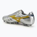 Мъжки футболни обувки Mizuno Morelia II Club Md galaxy silver/gold/gold 3
