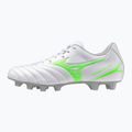 Мъжки футболни обувки Mizuno Monarcida Neo III Select Md white/neon green 8